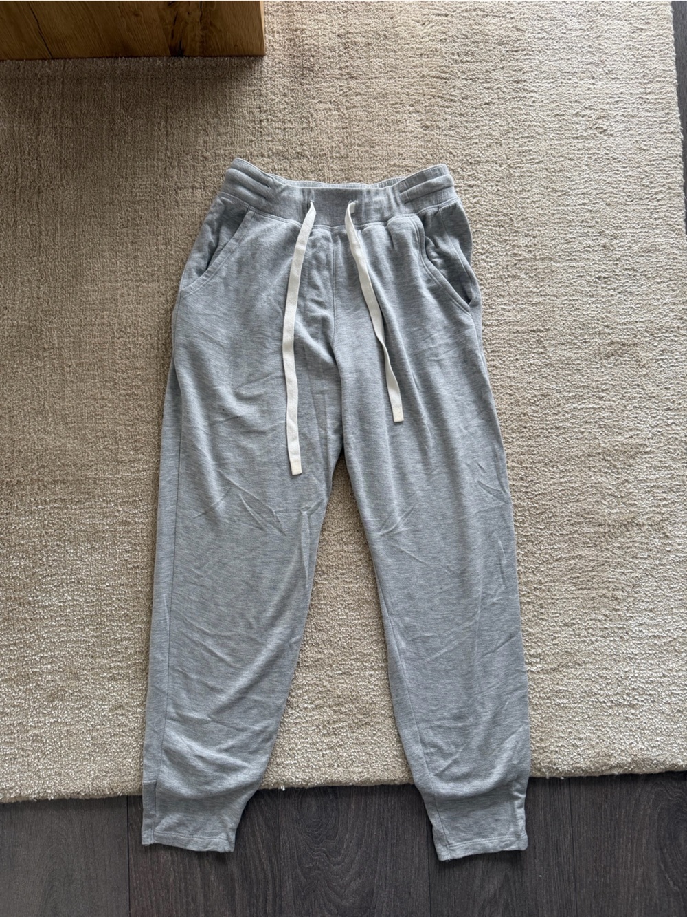 Splits59 Light Gray Drawstring Jogger Pants